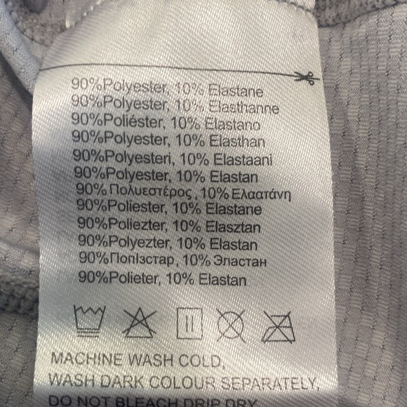 🎈RlaGed Women’s UPF 50+ Gray Shirt with Hood & Thumbholes, Size Small, NWT - Picture 10 of 11